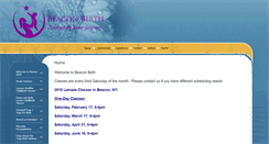 Desktop Screenshot of beaconbirth.com